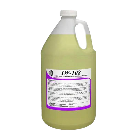 CCI IW108 Screen Wash / Stain Remover - 1 Gallon