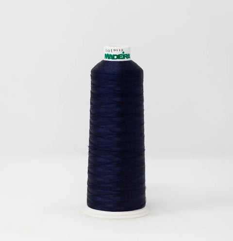 Madeira Rayon 1043 Navy Embroidery Thread 5500 Yards