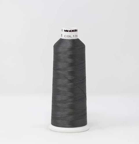 Madeira Rayon 1361 Moody Gray Embroidery Thread 5500 Yards