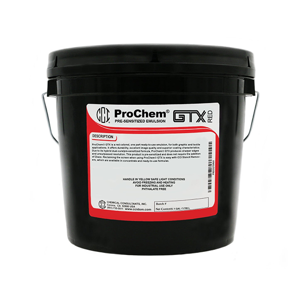 CCI GTX Red Pre-Sensitized Emulsion - 1 Gallon