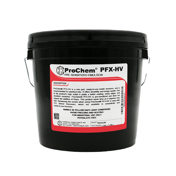 CCI PFX-HV Red Pre-Sensitized Photopolymer Emulsion - 1 Gallon
