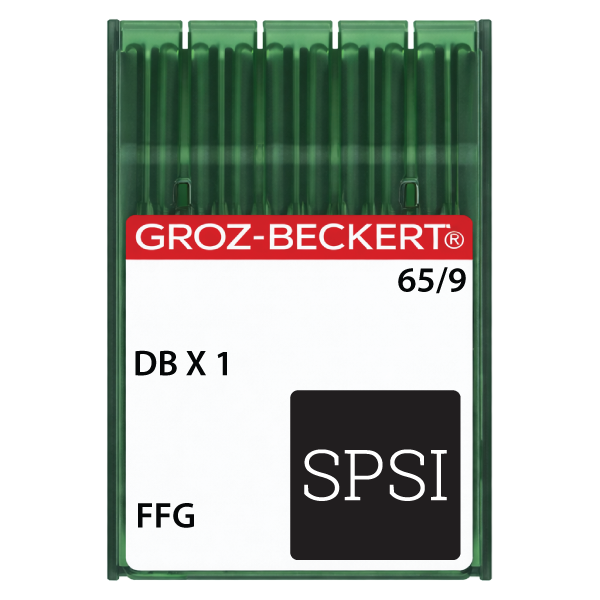 Groz-Beckert DBX1 65/9 FFG - Light Ball Point - Standard Eye 100ct Needles
