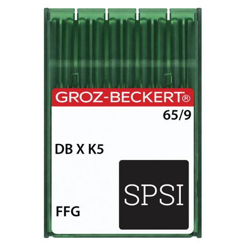 Groz-Beckert DBXK5 65/9 FFG - Light Ball Point - Large Eye 100ct Needles