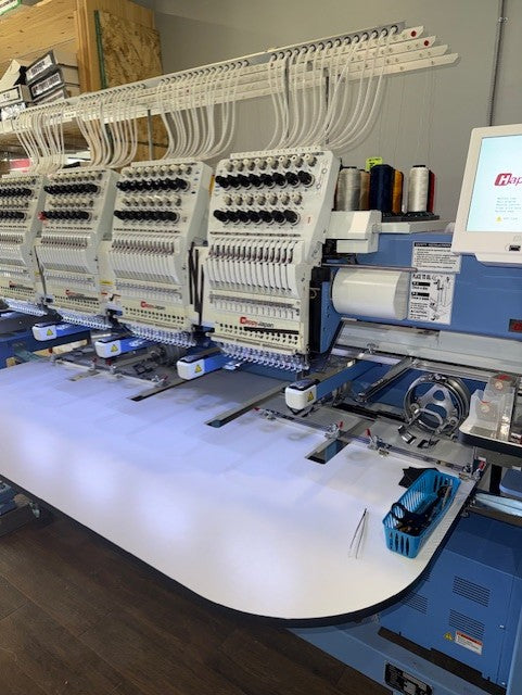 Used - Happy 4-Head Embroidery Machine - $36,900