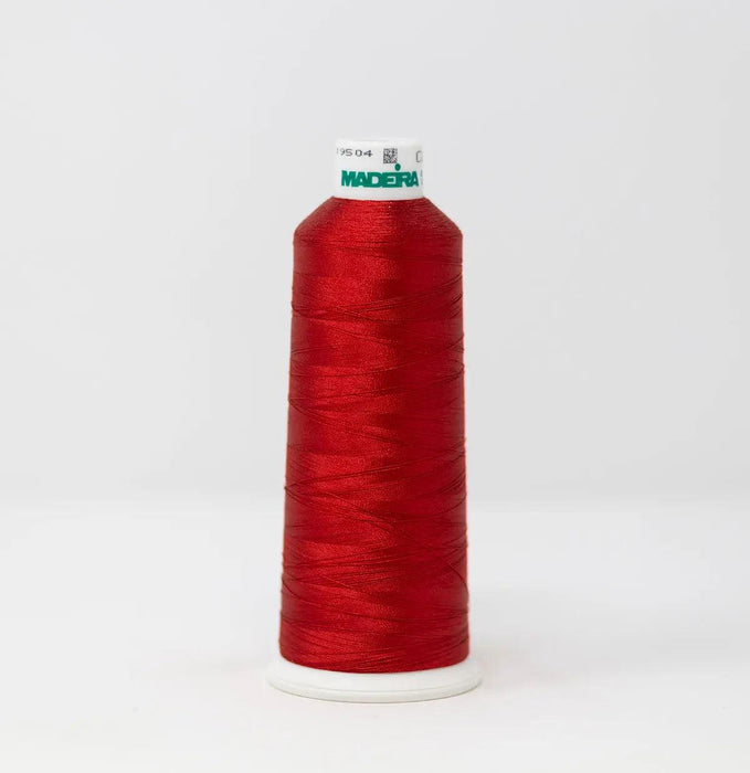 Madeira Rayon 1039 Brick Red Embroidery Thread 5500 Yards Madeira