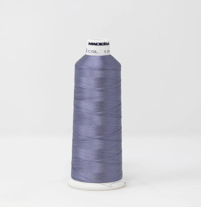 Madeira Rayon 1363 Steel Lavender Embroidery Thread 5500 Yards Madeira