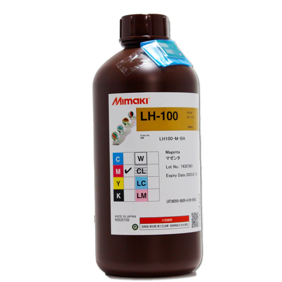 Mimaki LH-100 Magenta UV Curable Ink -1 Liter