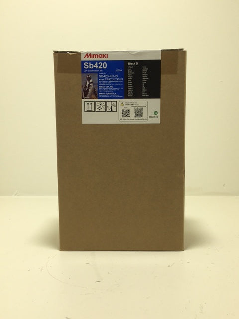 Mimaki SB420 Black D DyeSub Ink 2 Liter