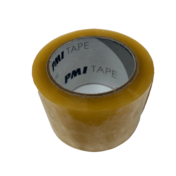 PMI #451FAHC High Tack Clear Full Adhesive Tape 3" x 60yd