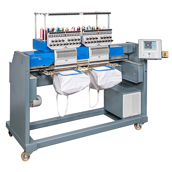 ZSK Racer II 2W 2-Head 18 Needle Embroidery Machine