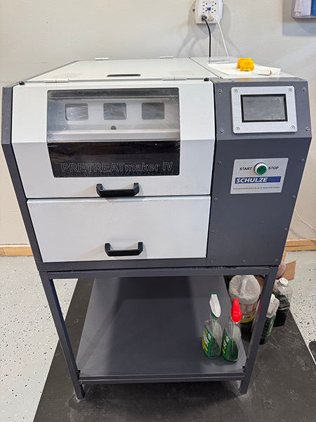 Used - Brother GTX DTG Printer with Shulze Pretreater and Stahls Fusion IQ Heat Press