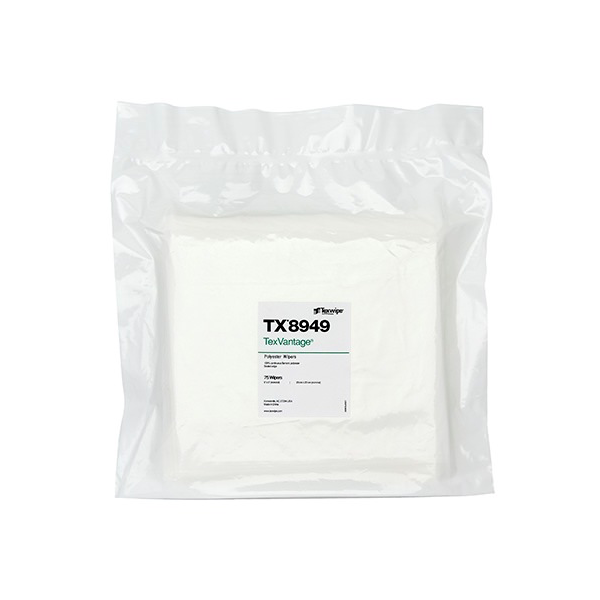 Texwipe TX8949 Dry Polyester Lint Free Wipers-9"x9"-150ct
