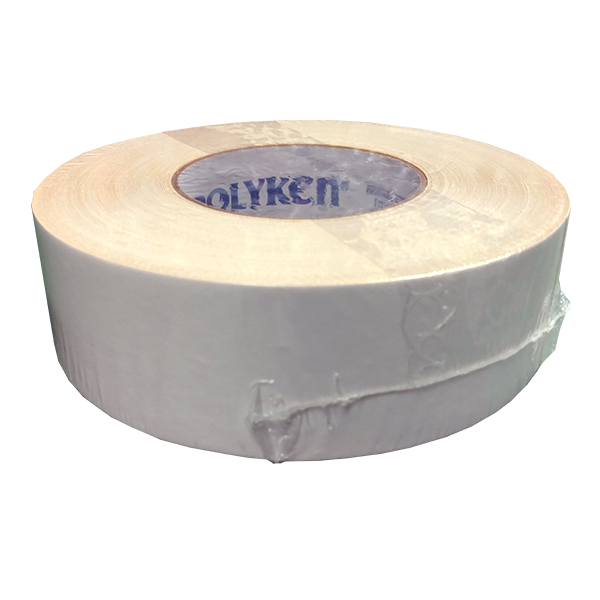 White Cloth Tape 2" x 60yd Roll Solvent Resistant