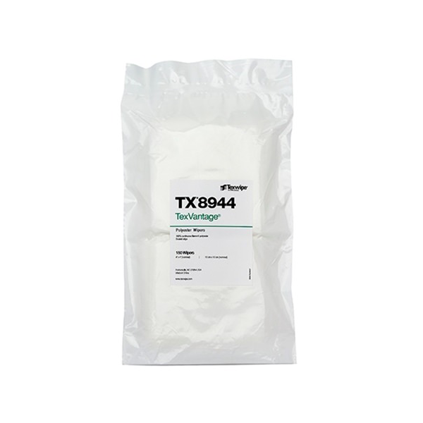 Texwipe TX8944 Dry Polyester Lint Free Wipers - 4" x 4" 300ct