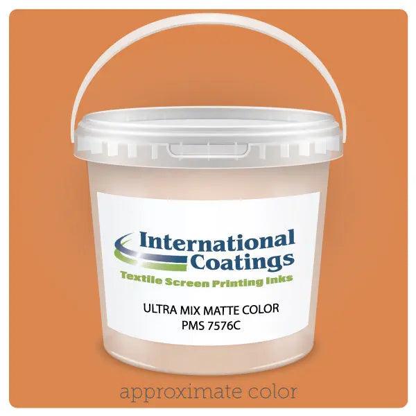 International Coatings PMS 7576C Ultra Mix Matte Plastisol Ink (Gallon) International Coatings