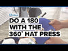 Stahls' Hotronix 360 IQ Hat Heat Press Video
